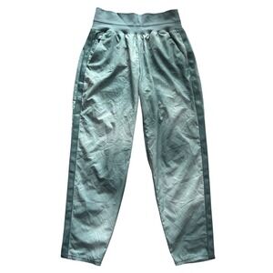 Athleta Nolita Slim Tapered Printed Crop Pant Sage Green Size 2 Activewear
